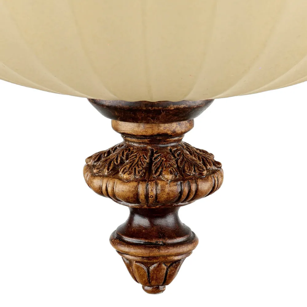 Online Elstead Deckenleuchte ANABELL 1 Braun Wohnzimmer Lampe