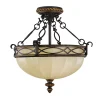 Elstead Deckenleuchte ANABELL 1 Creme Landhaus Lampe Flur
