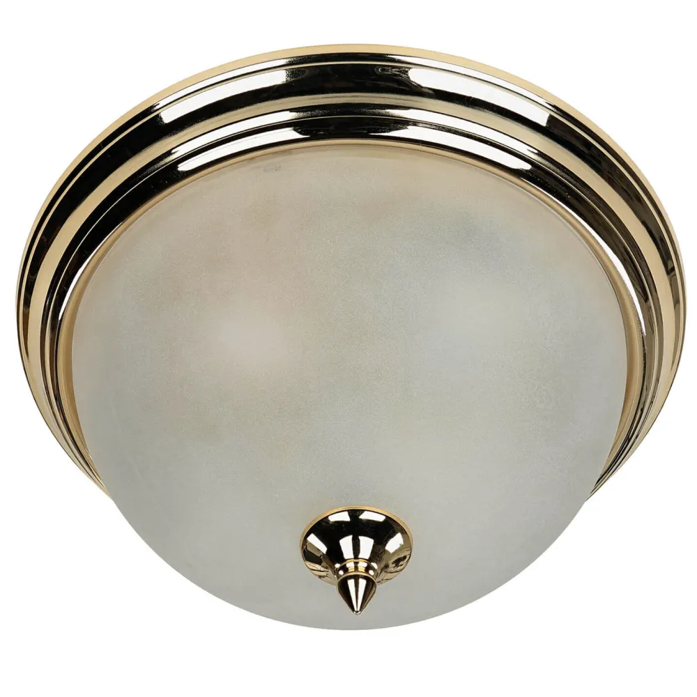 Sale Lido Deckenleuchte Antik in Messing Creme Wohnzimmer