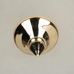 Sale Lido Deckenleuchte Antik in Messing Creme Wohnzimmer