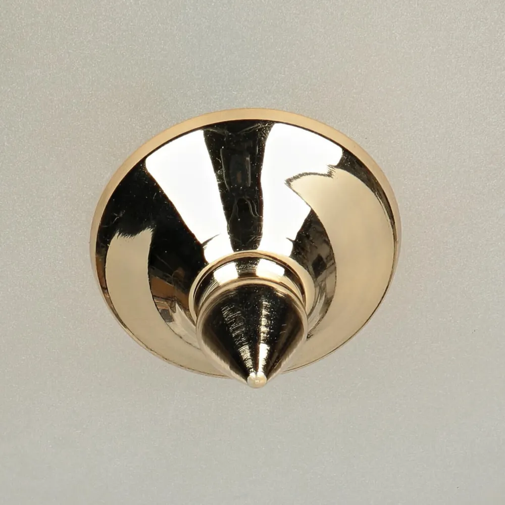 Sale Lido Deckenleuchte Antik in Messing Creme Wohnzimmer