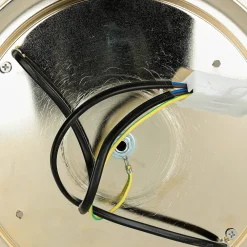 Sale Lido Deckenleuchte Antik in Messing Creme Wohnzimmer