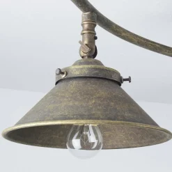 Giovanni Battista Deckenleuchte Antik Messing Vintage Verstellbar* Wohnzimmerlampen|Messinglampen