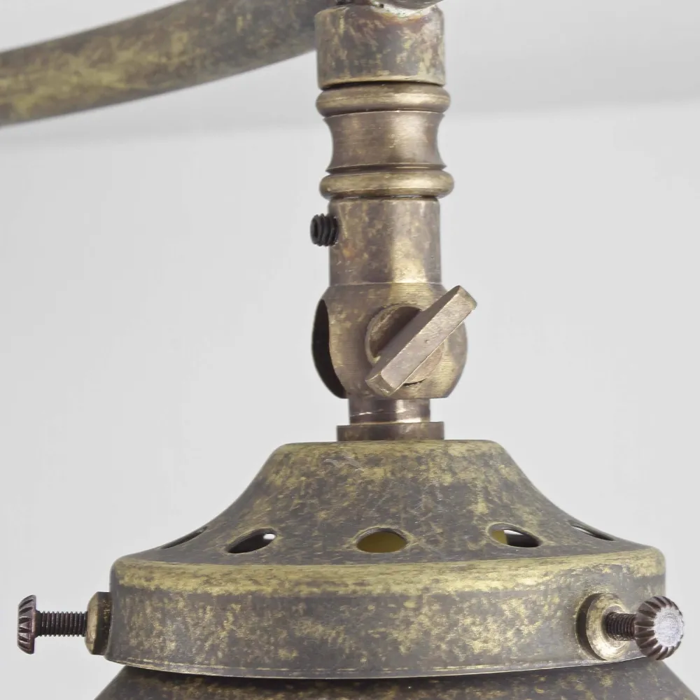 Giovanni Battista Deckenleuchte Antik Messing Vintage Verstellbar* Wohnzimmerlampen|Messinglampen