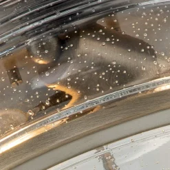 Elstead Deckenleuchte außen Aluminium Glas B: 30,5 cm IP44 E27* Metall Lampen|Vintage Lampen