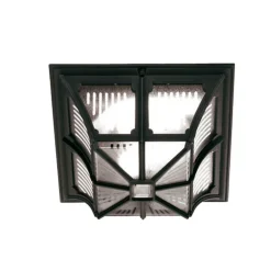 Elstead Deckenleuchte Außen Eckig Schwarz FRANKIE* Rustikale Außenleuchten|Lampen Aus Aller Welt