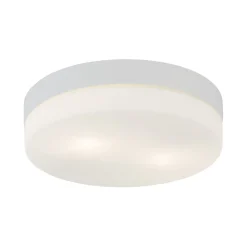 Sale TK Lighting Deckenleuchte Badezimmer rund Ø 29 cm IP44 Bad Weiß E27