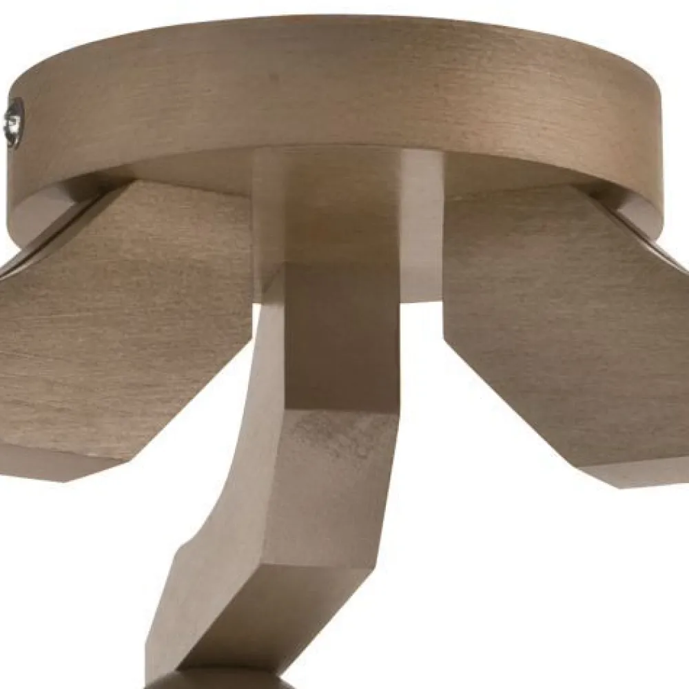 Lamkur Deckenleuchte BATORY Holz 3-flmg Modern Wohnzimmer* Deckenleuchten|Flurlampen