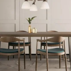 Lamkur Deckenleuchte BATORY Holz 3-flmg Modern Wohnzimmer* Deckenleuchten|Flurlampen
