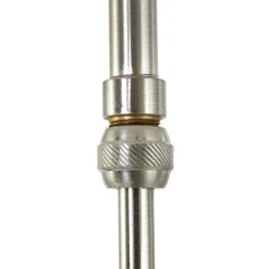 Steinhauer Deckenleuchte blendarm Metall Glas in Stahl Weiß 112 cm* Deckenleuchten|Badezimmer Lampe