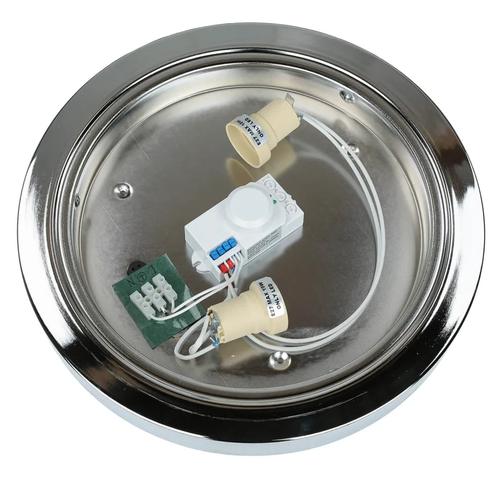 Sale Nowodvorski Deckenleuchte Chrom Bad Wohnzimmer Lampe MONI