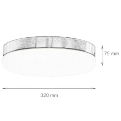 Sale Nowodvorski Deckenleuchte Chrom Bad Wohnzimmer Lampe MONI