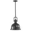 Outlet Elstead Deckenleuchte E27 in Bronze Metall Industrial MORGANNA