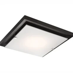 Clearance Lamkur Deckenleuchte Esszimmer Braun Holz quadratisch