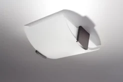 Outlet Sollux Deckenleuchte EVA in Weiß 2-flmg