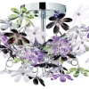 Trio Reality Deckenleuchte FLOWER Ø50cm 4-flmg* Deckenleuchten|Flurlampen