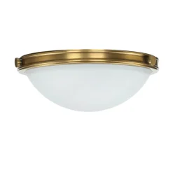 Elstead Deckenleuchte für Wohnzimmer in Messing Jugendstil* Deckenleuchten|Flurlampen