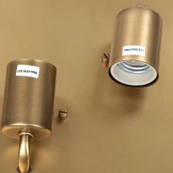 Elstead Deckenleuchte für Wohnzimmer in Messing Jugendstil* Deckenleuchten|Flurlampen