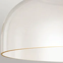 Elstead Deckenleuchte Glas Metall Ø 30,5 cm rund E27 Modern* Deckenleuchten|Flurlampen