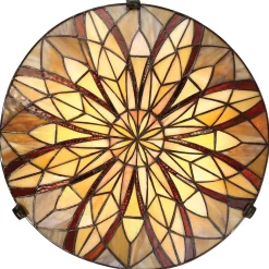 Sale Elstead Deckenleuchte Glas Tiffany Stil Ø42cm rund SANSA
