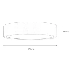 Best Lamkur Deckenleuchte Holz Braun rund Wohnzimmer