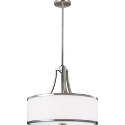 Elstead Deckenleuchte ILVY Chrom Ø47cm verstellbar Lampe* Hängelampen|Designerlampen