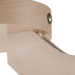 Best Lamkur Deckenleuchte in Buche Weiß Holz Wohnzimmer