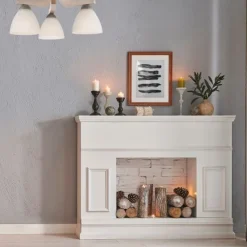 Best Lamkur Deckenleuchte in Buche Weiß Holz Wohnzimmer