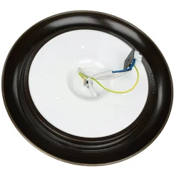 Best Jupiter Deckenleuchte in Messing antik Weiß Glas KELSEY