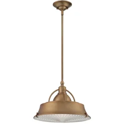 Elstead Deckenleuchte Industrial Metall Glas in Kupfer antik* Deckenleuchten|Flurlampen