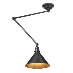 Sale Elstead Deckenleuchte ISMENE in Bronze kürzbar Ø30cm Lampe