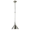 New Elstead Deckenleuchte ISMENE in Nickel kürzbar Ø30cm Lampe