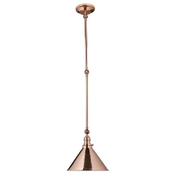 Outlet Elstead Deckenleuchte ISMENE Kupfer Ø30cm Industrie Lampe