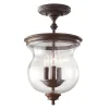 Online Elstead Deckenleuchte JASCHA Bronze 3-flmg Design Lampe