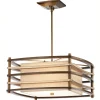 Clearance Elstead Deckenleuchte KIKI Bronze B:46cm Asia Design Lampe