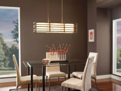 Elstead Deckenleuchte KIKI Bronze B:91cm kürzbar Design Lampe* Lampen Aus Aller Welt|Moderne Lampen