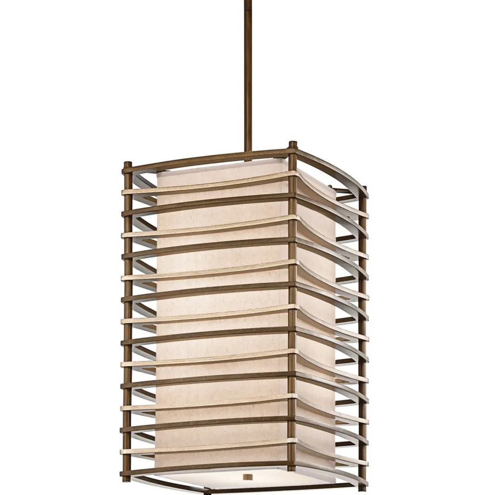 Elstead Deckenleuchte KIKI Bronze Asiatisch Design Lampe* Deckenleuchten|Bürolampen