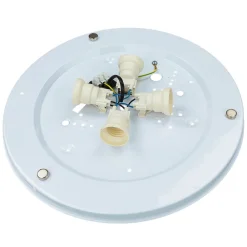 TK Lighting Deckenleuchte Kinderzimmer Blau Wolke Stoffschirm 4x E27*Kinder Kinderzimmerlampen|Kinderlampen