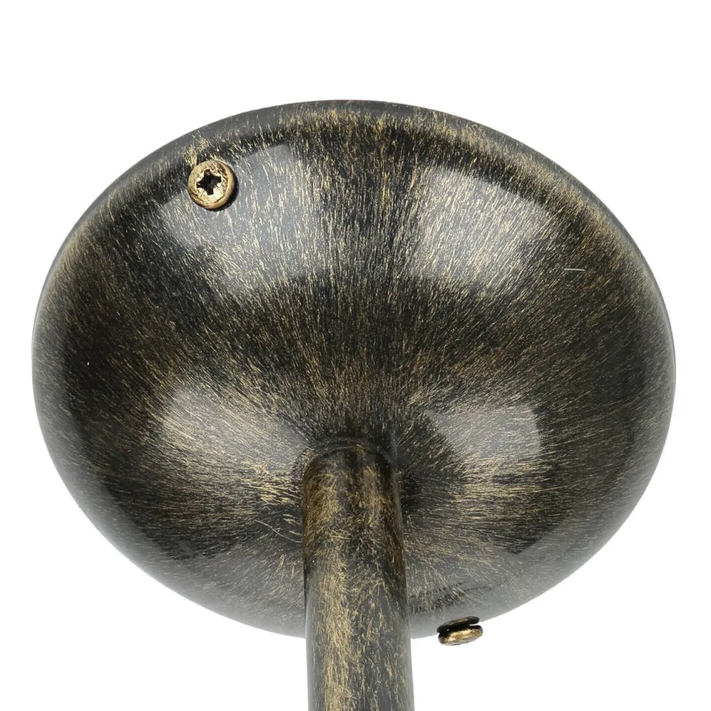 Hot Luminex Deckenleuchte KORFU in Messing Antik 5-flmg