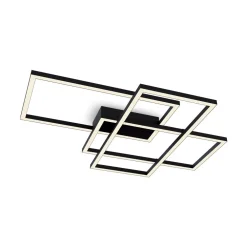 Online Maytoni Deckenleuchte LED Metall Schwarz 2900 lm Modern MIA