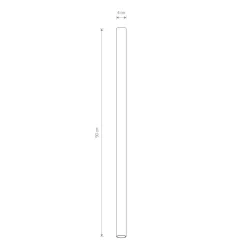 Hot Nowodvorski Deckenleuchte Messing GU10 R35 Ø 4 cm H: 90 cm punktuell