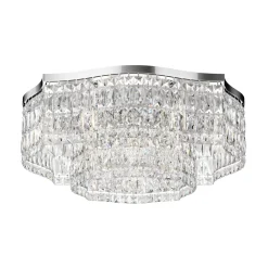 Discount Maytoni Deckenleuchte Metall B: 60 cm Chrom E14 rund Art Déco