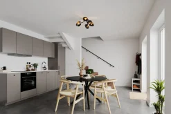 By Rydéns Deckenleuchte Metall Glas 70 cm breit 6x G9 Modern* Deckenleuchten|Flurlampen