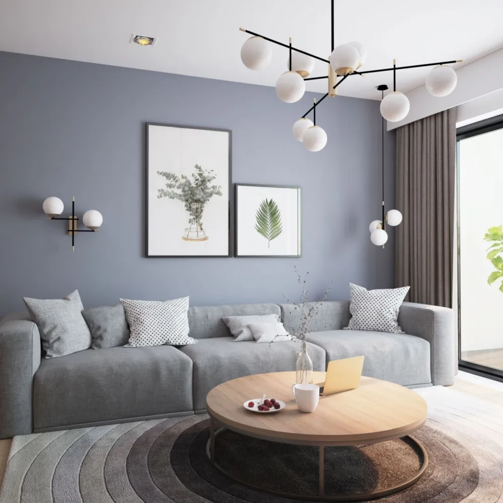 Maytoni Deckenleuchte Metall Glas E14 131,5 cm breit Modern OLE* Deckenleuchten|Badezimmer Lampe