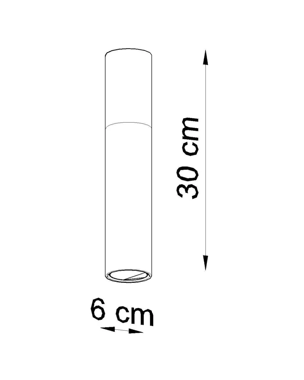 Hot Sollux Deckenleuchte Metall Holz H: 30 cm Skandinavisch GU10