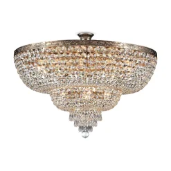 Sale Maytoni Deckenleuchte Metall rund D: 80 cm in Gold antik E27