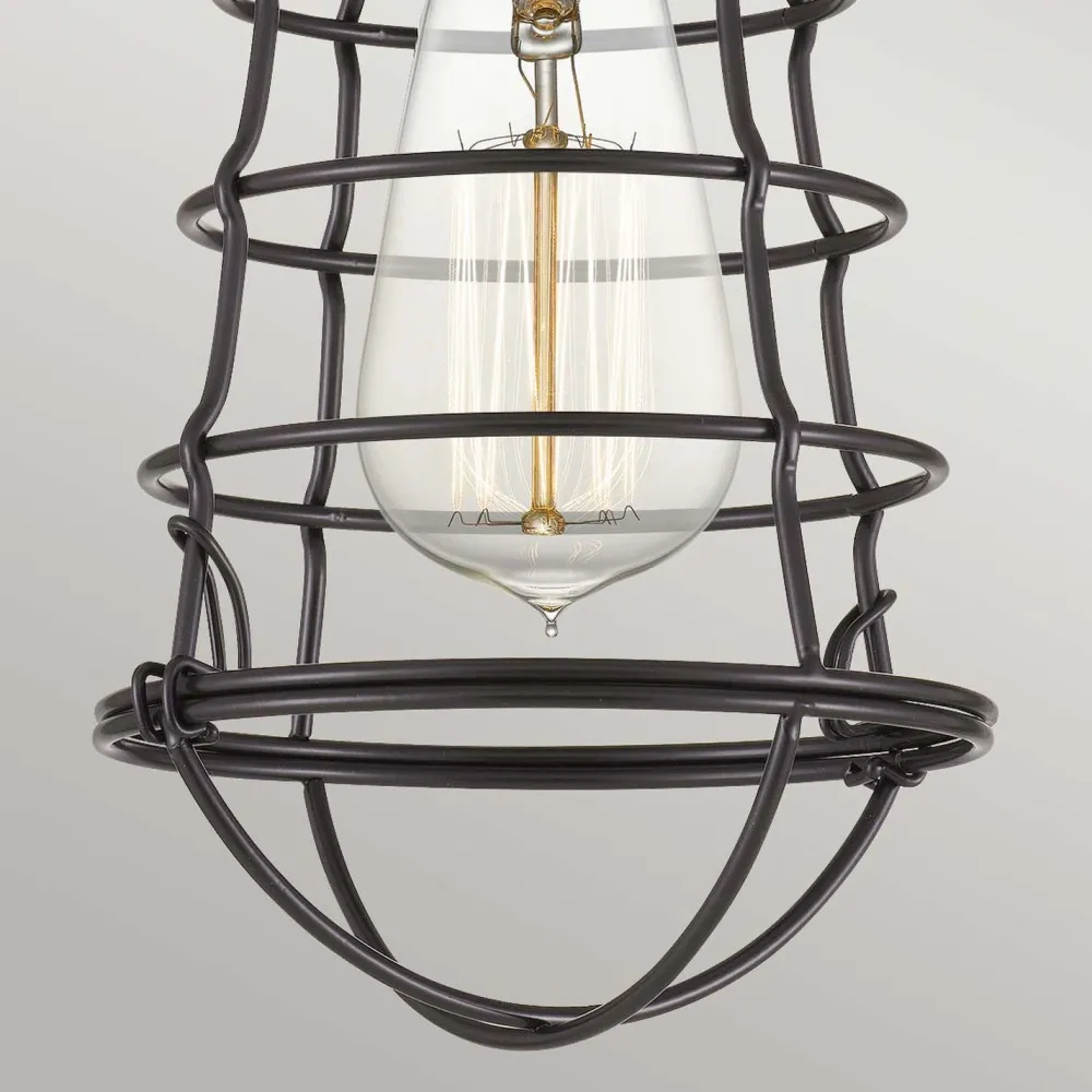 Elstead Deckenleuchte Metall rund Ø 14,5 cm in Bronze Antik* Deckenleuchten|Flurlampen