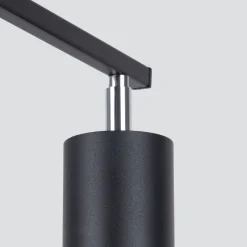 Sollux Deckenleuchte Metall schwenkbar 3-flammig Schwarz