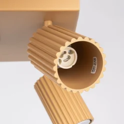 Sollux Deckenleuchte Modern 4-flammig GU10 B: 25 cm klein schwenkbar* Wohnzimmerlampen|Metall Lampen