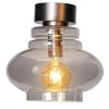 By Rydéns Deckenleuchte Rauchglas Metall 30 cm breit E27 klein* Deckenleuchten|Wohnzimmerlampen